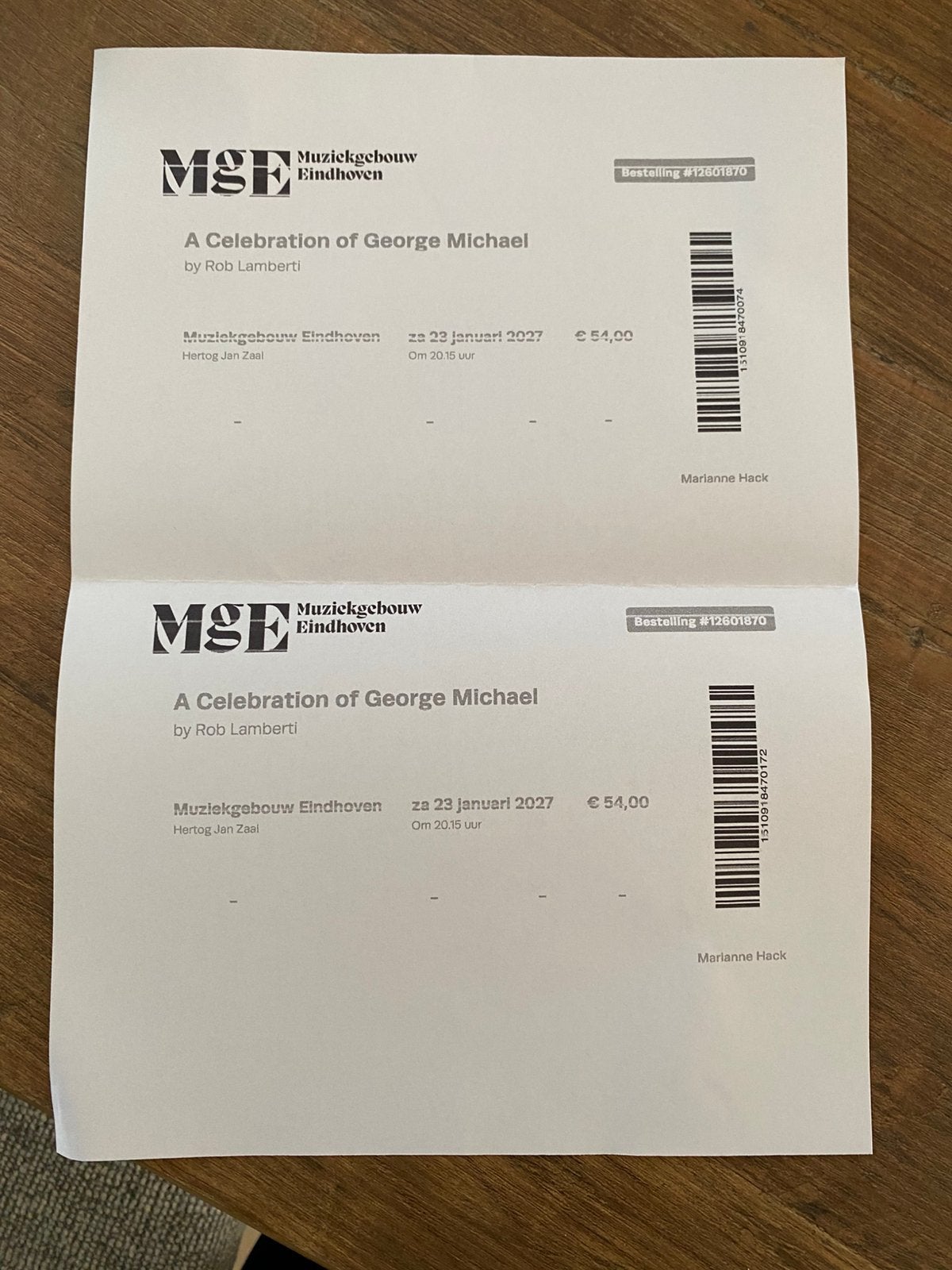 A celebration of George Michael, Tickets en Kaartjes