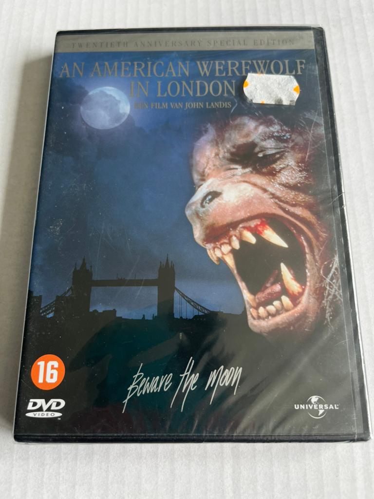 An American Werewolf in London DVD - Special Edition sealed, Cd's en Dvd's, Dvd's | Horror, Nieuw in verpakking, Monsters, Vanaf 16 jaar