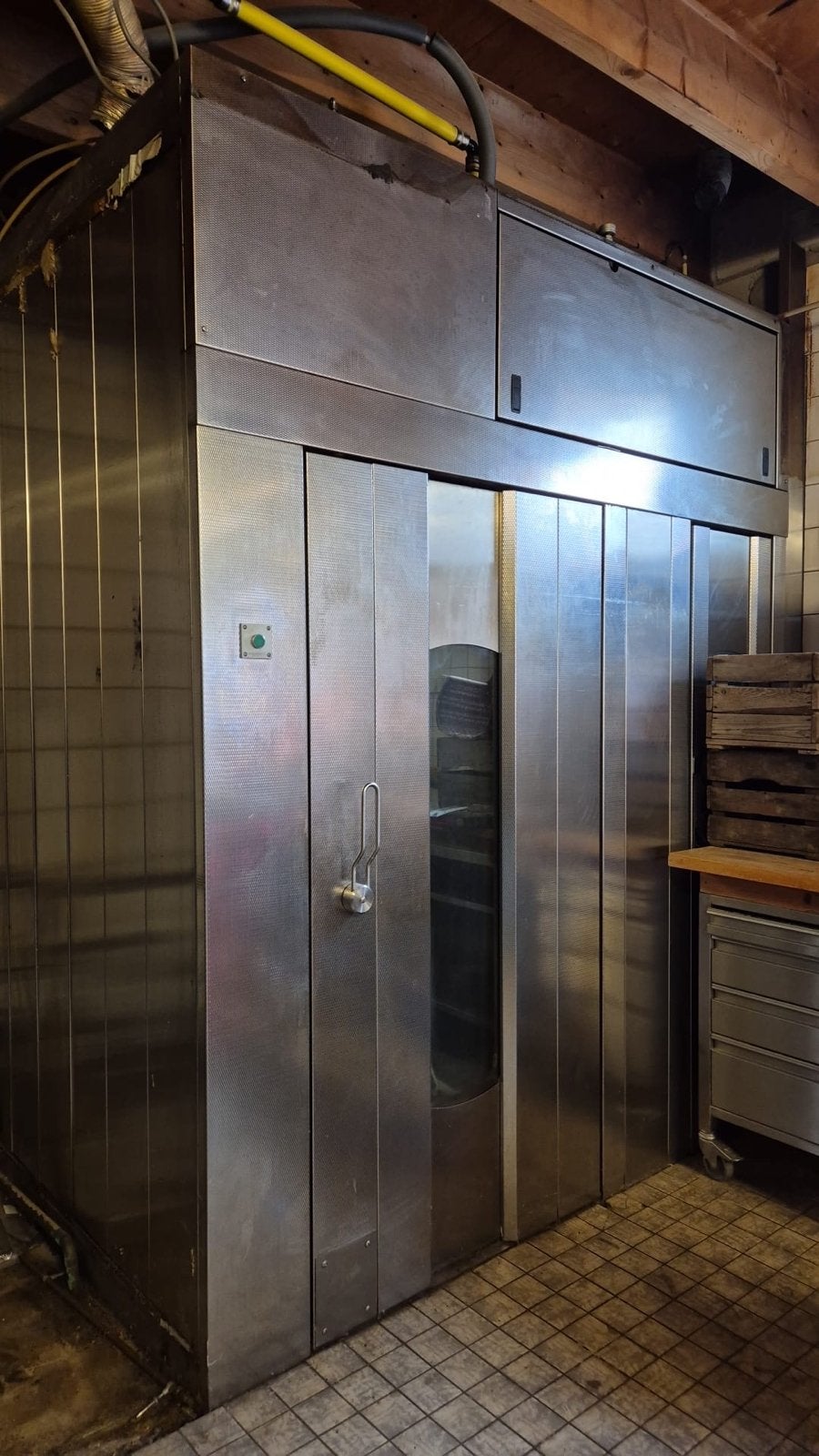Bakkerij Rotatie Ovens: Dubbel (200 broden) en Enkel (100 br, Witgoed en Apparatuur, Ophalen, Gebruikt