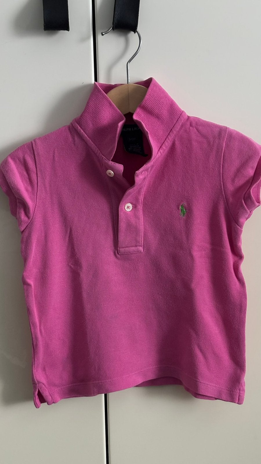 Ralph Lauren polo roze maat 3 jaar, Ophalen of Verzenden, Zo goed als nieuw, Meisje, Shirt of Longsleeve