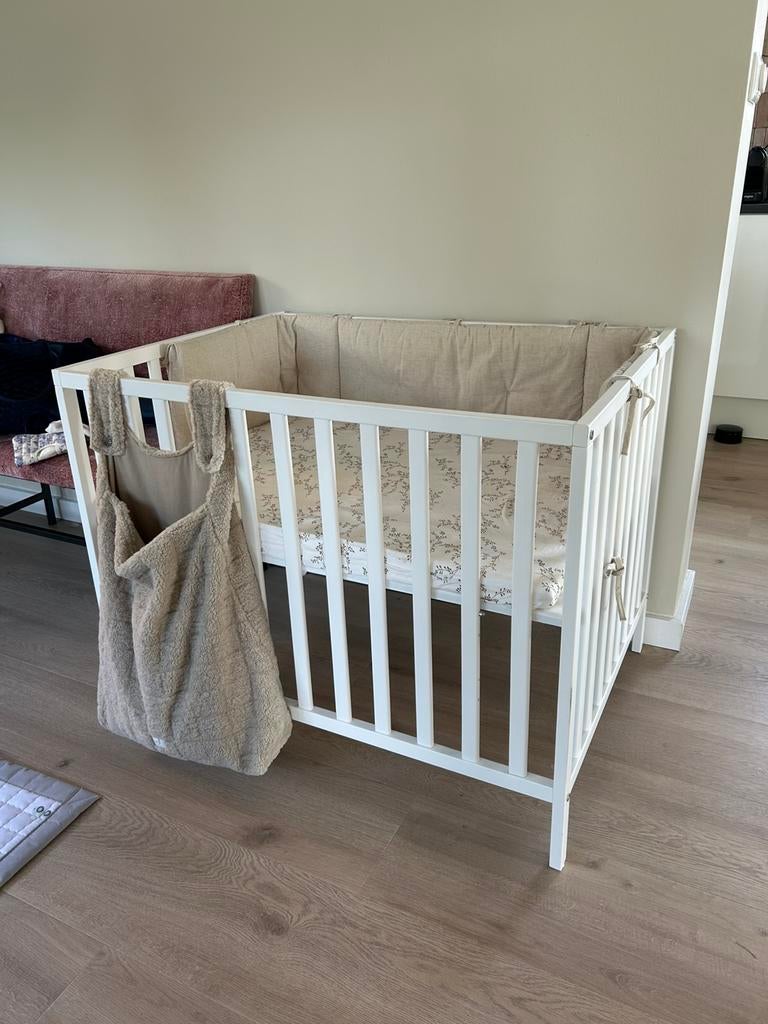 Baby box wit, Kinderen en Baby's, Ophalen, Zo goed als nieuw