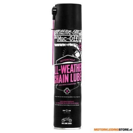 Muc-Off All-Weather Chain Lube 400ml Kettingspray, N.v.t., Ophalen of Verzenden, Nieuw met kaartje