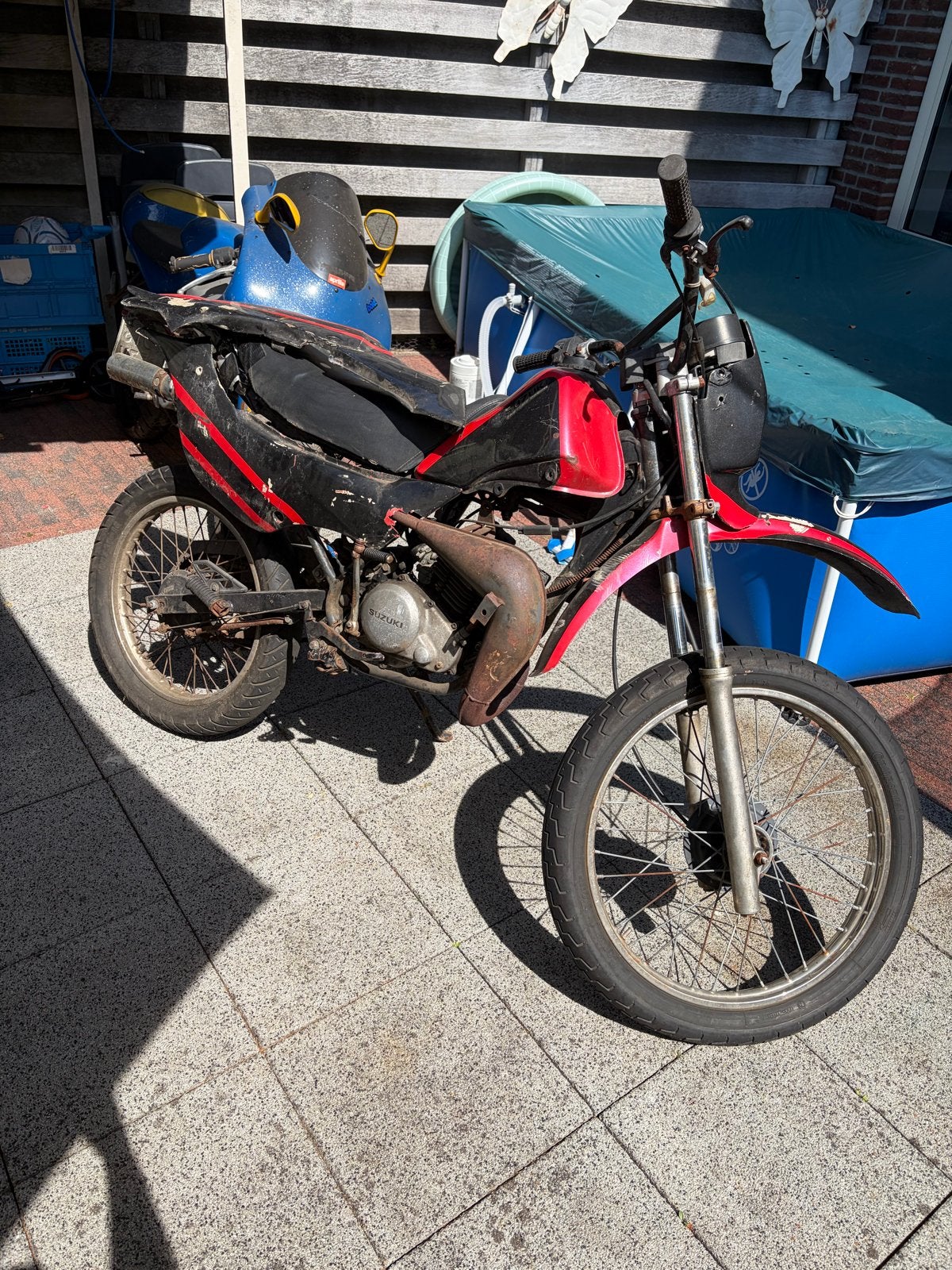 Suzuki brommer - Opknapper/onderdelen, Fietsen en Brommers, Ophalen, Gebruikt