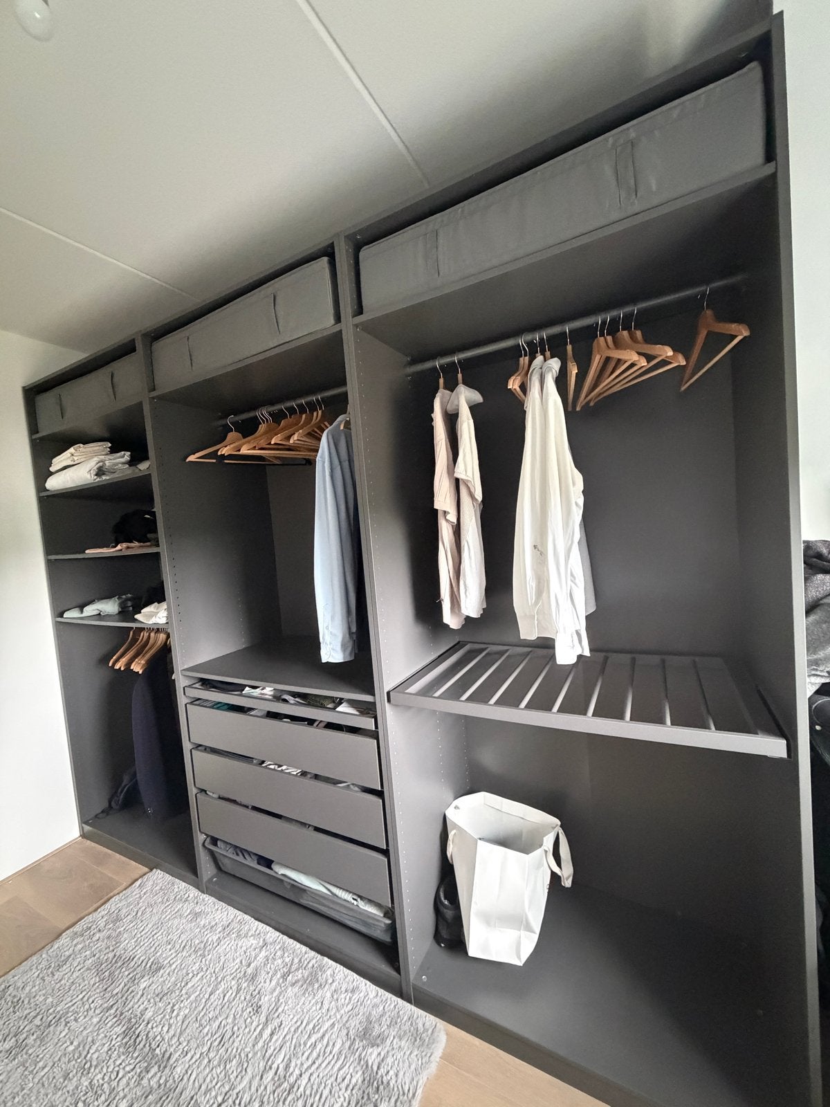 IKEA Pax kast - Complete kledingkastoplossing, Ophalen, 200 cm of meer, 150 tot 200 cm, Zo goed als nieuw