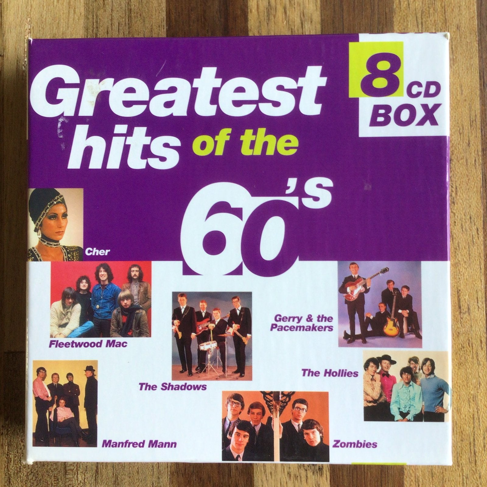 Greatest Hits of the 60’s - 8 cd-box, Ophalen of Verzenden, Zo goed als nieuw