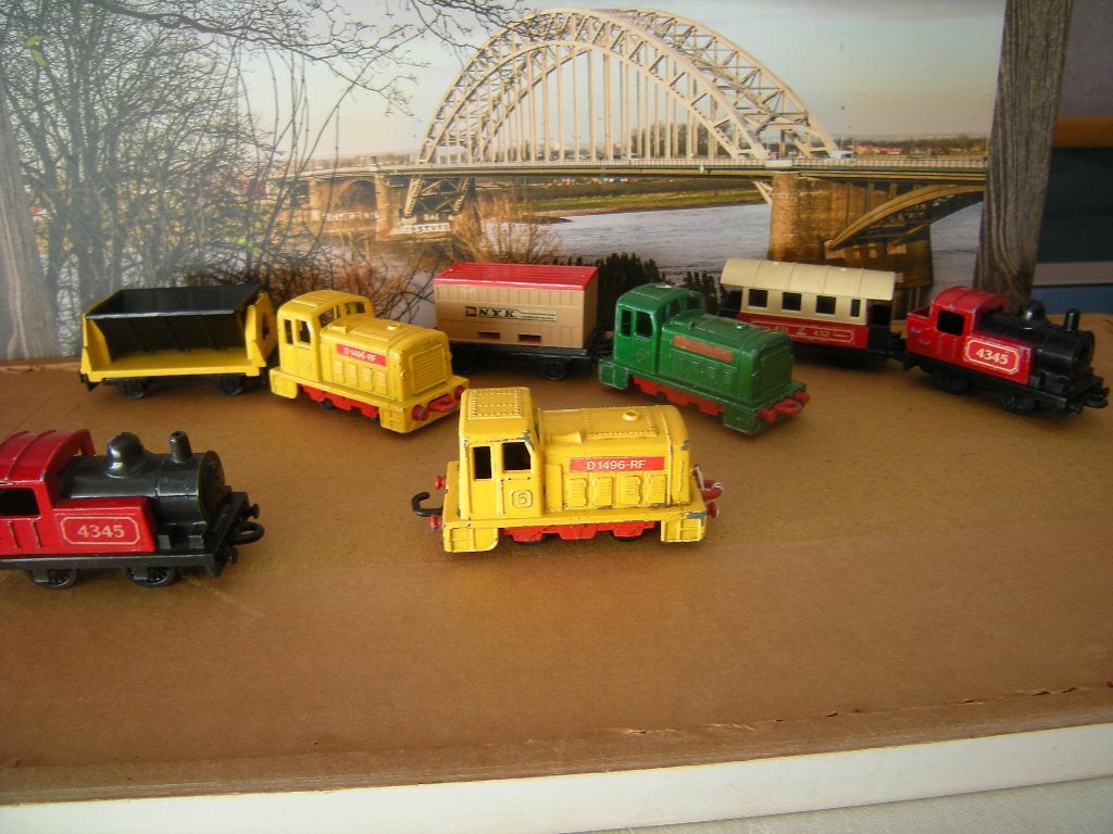 matchbox treinen kijk foto, Ophalen of Verzenden, Gebruikt, Overige typen