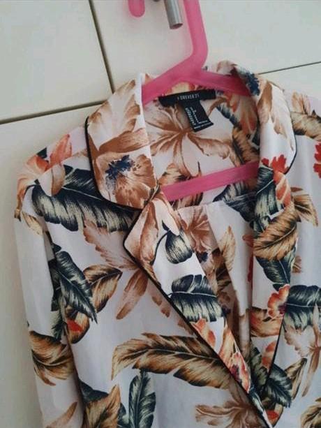 Forever 21 Bloesjurk met Tropische Print - Maat S/M, Overige kleuren, Nieuw, Ophalen of Verzenden, Forever 21