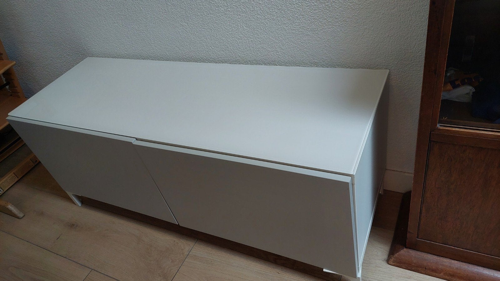 ikea besta (tv) meubel, Ophalen, 100 tot 150 cm, Zo goed als nieuw, Minder dan 100 cm