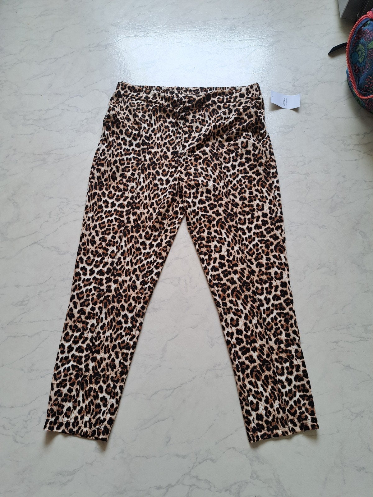 Super mooie panterprint dames broek maat xxl, Overige kleuren, Maat 46/48 (XL) of groter, Nieuw, Ophalen of Verzenden