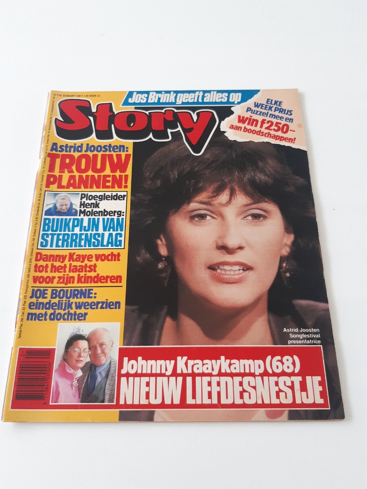 + Story 1987. Nr. 12. Astrid Joosten. Danny Kaye. Johnny Kra, Verzenden, 1980 tot heden, Tijdschrift
