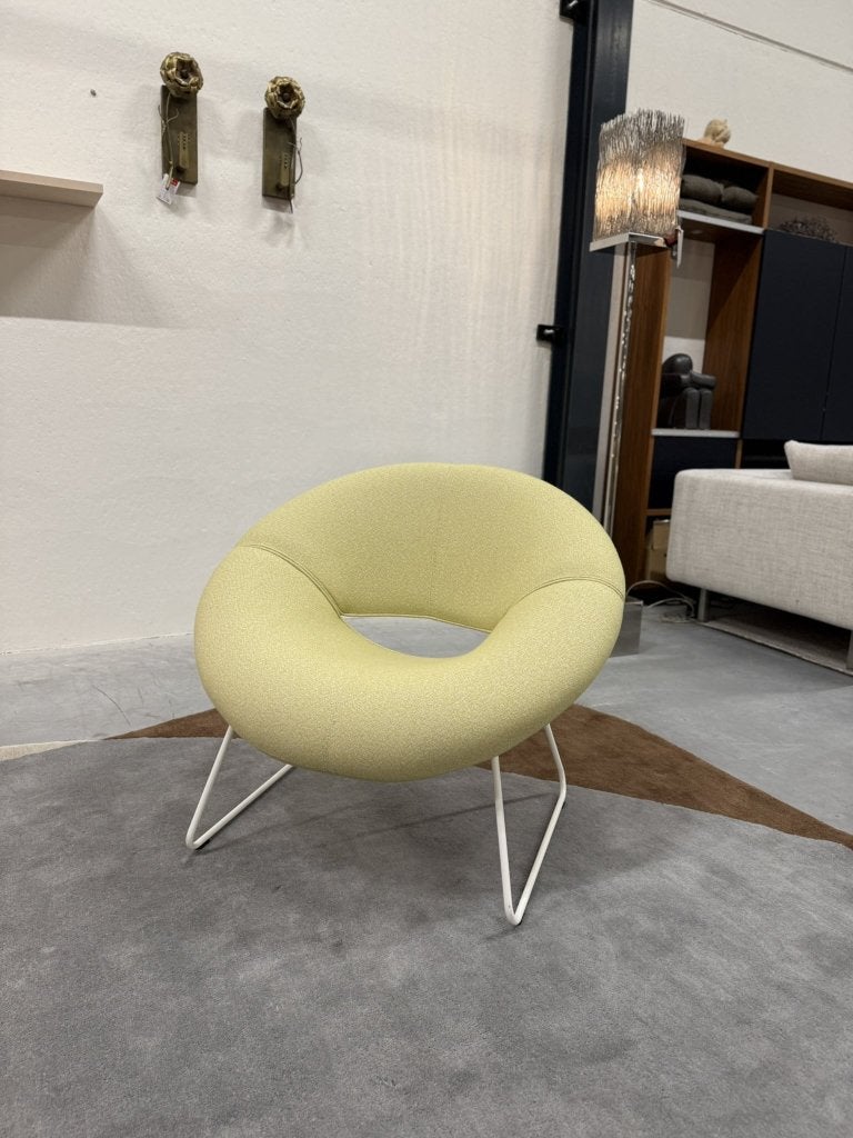 Nieuw Leolux Mimas Fauteuil Twinwool Design Stoel geel wit