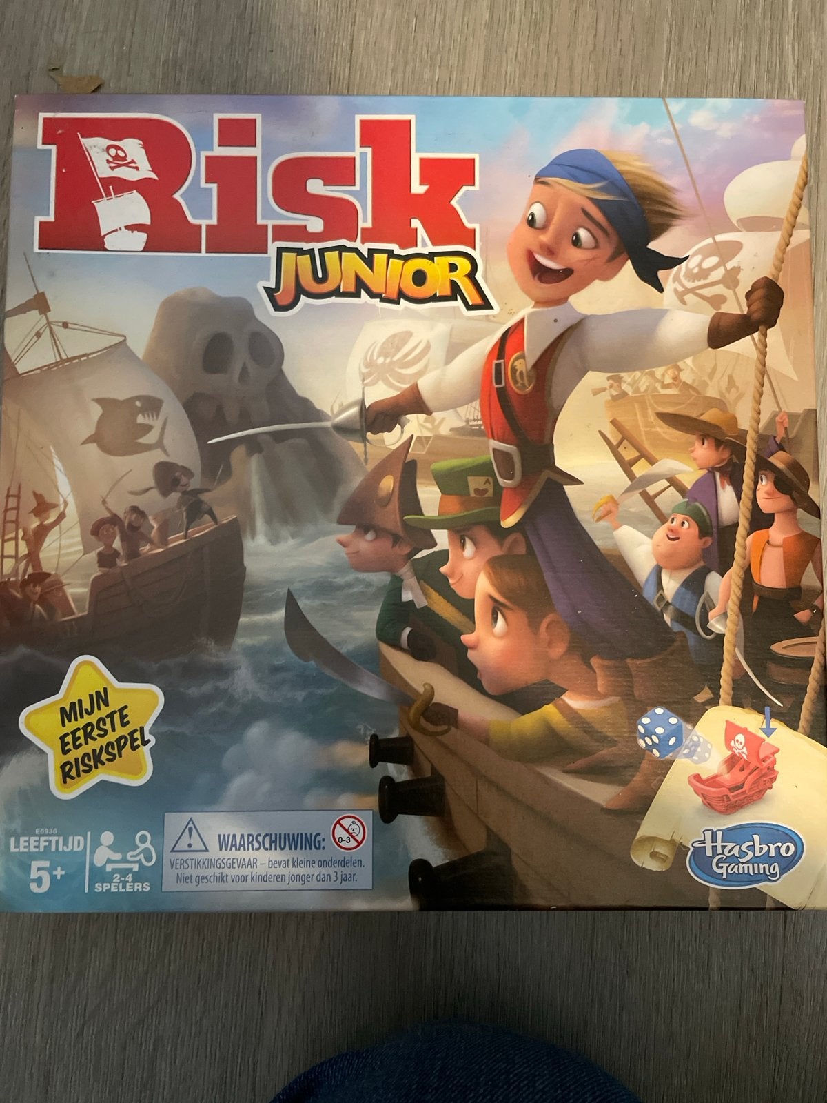 Risk Junior bordspel - Compleet en in goede staat, Hobby en Vrije tijd, Drie of vier spelers, Ophalen of Verzenden, Gebruikt