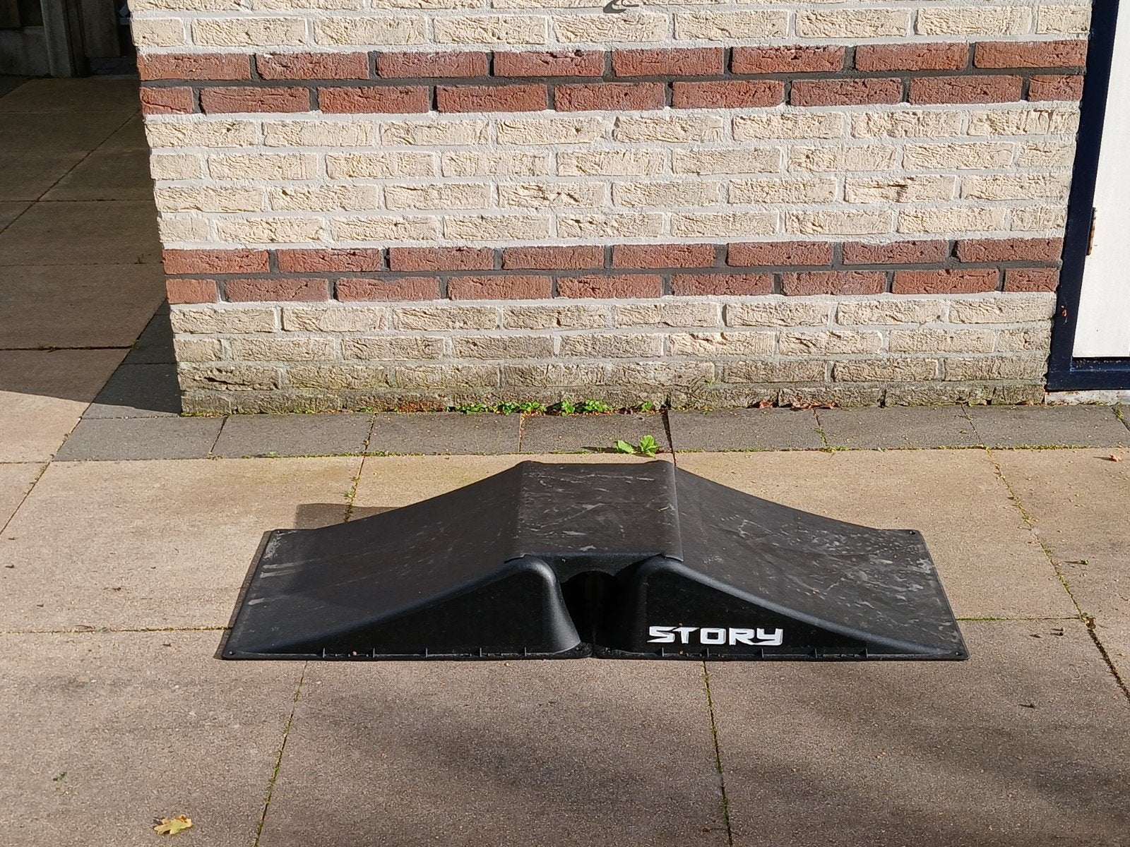 Story Stuntstep Skateboard Schans Ramp, Sport en Fitness, Ophalen, Zo goed als nieuw, Overige typen