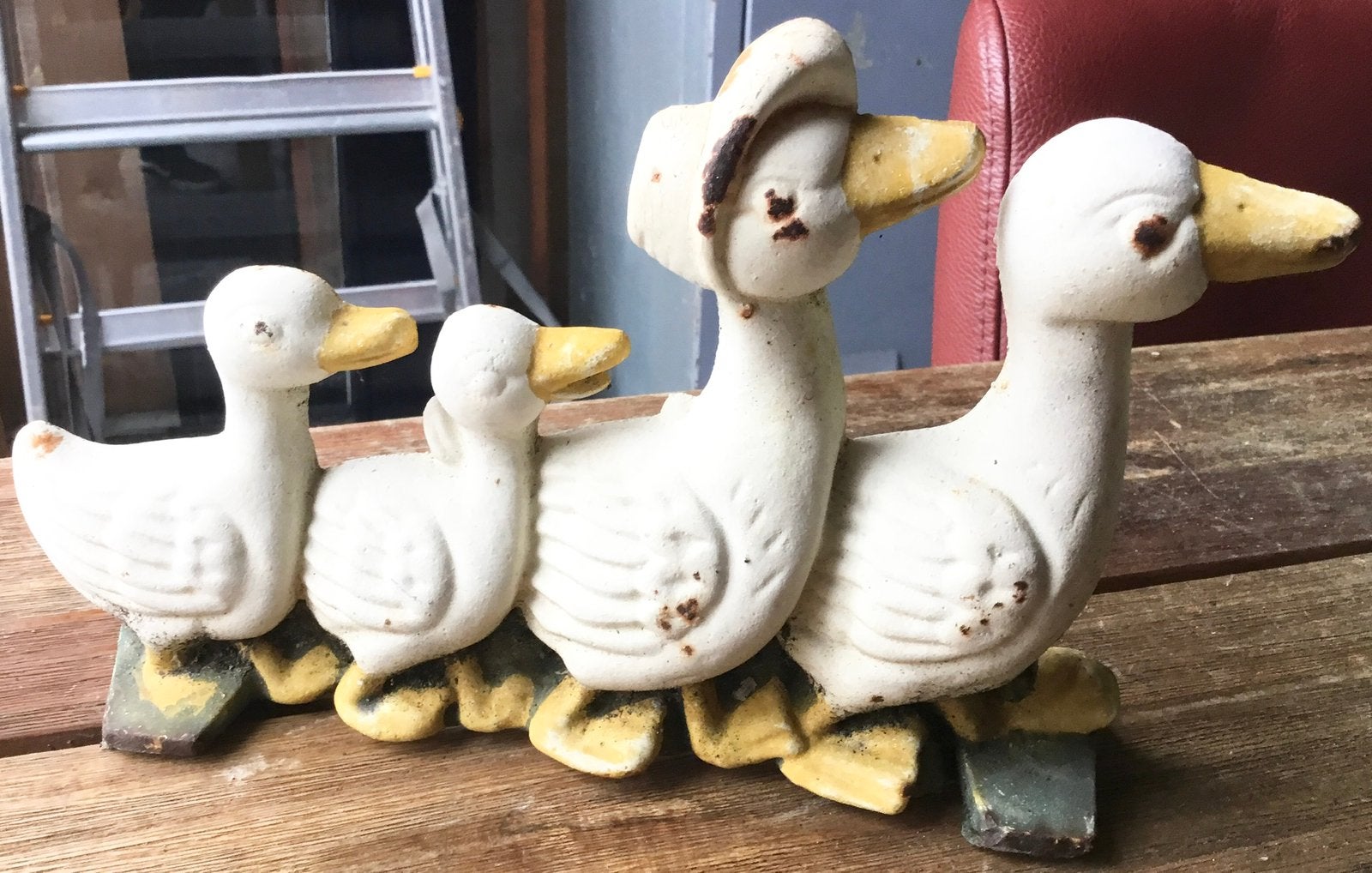 OUDE BROCANTE IJZEREN EENDJES, Antiek en Kunst, Ophalen of Verzenden