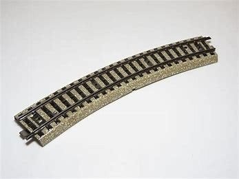 Märklin HO bocht 5100 met beddding, Gebruikt, Gelijkstroom, Rails, Ophalen of Verzenden