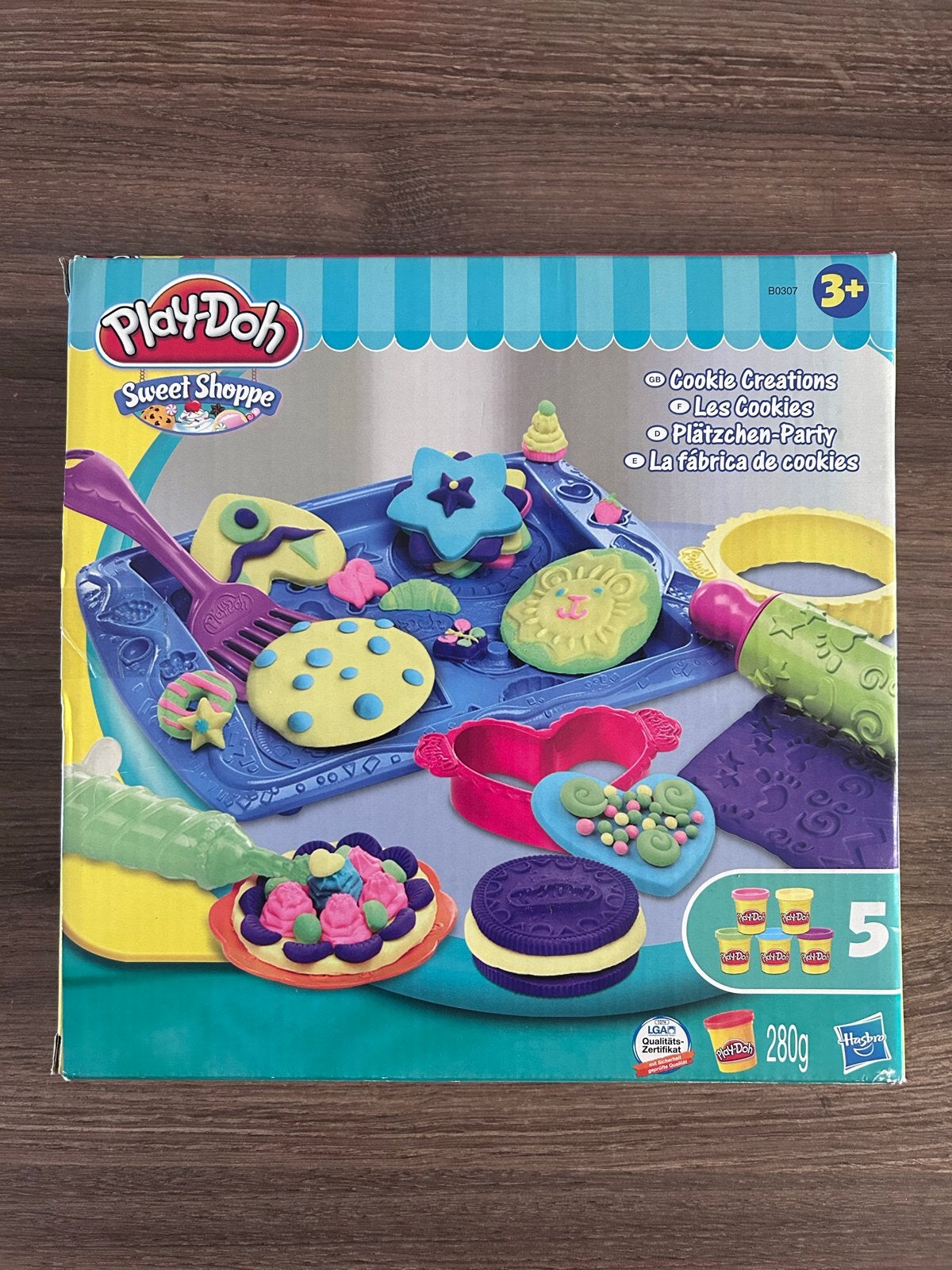 Play-Doh Sweet Shoppe Cookie Creations set, Ophalen of Verzenden, Gebruikt, Knutselen