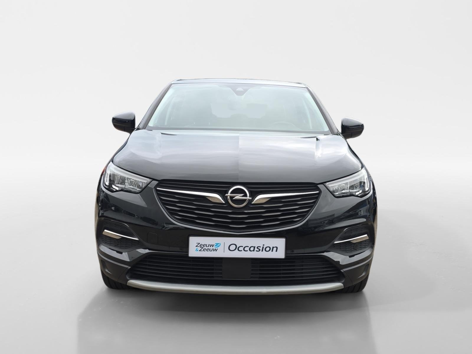 Opel Grandland X 1.2 Turbo Business Executive | Automaat | A, Auto's, 12 maanden, Gebruikt, 1199 cc, Leder en Stof