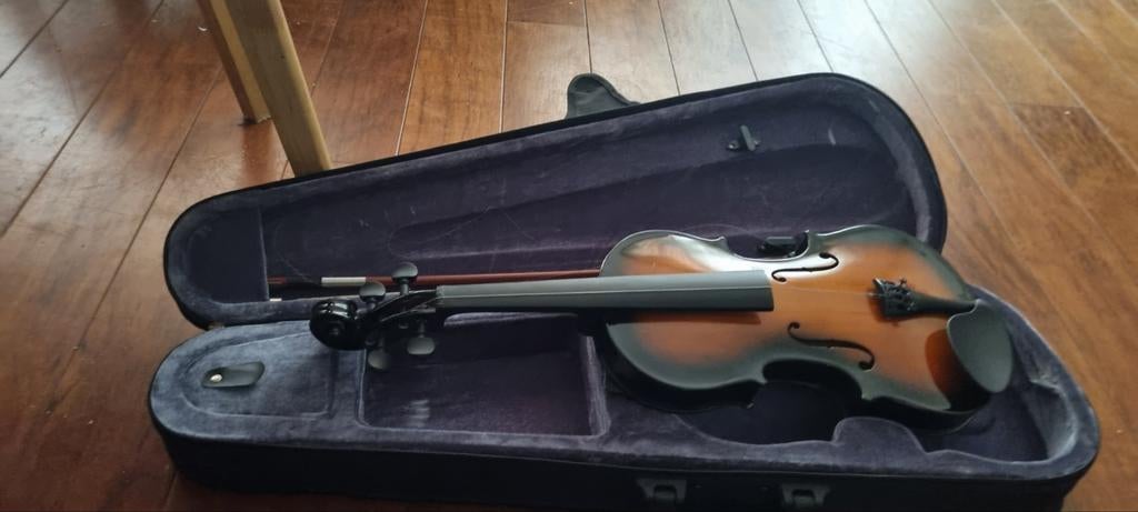 Te koop hand gemaakte viool, Ophalen of Verzenden, Gebruikt, 4/4-viool