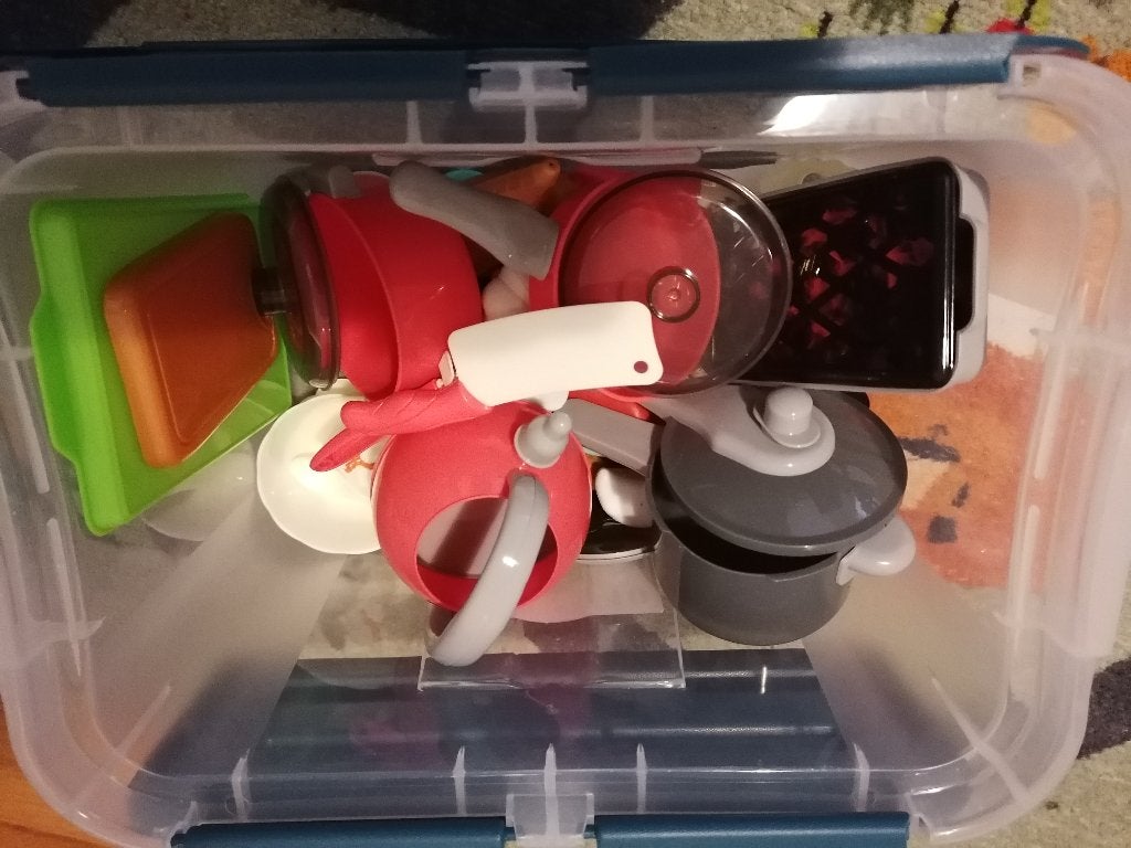 Speelkeukentje accessoires, Ophalen of Verzenden, Zo goed als nieuw