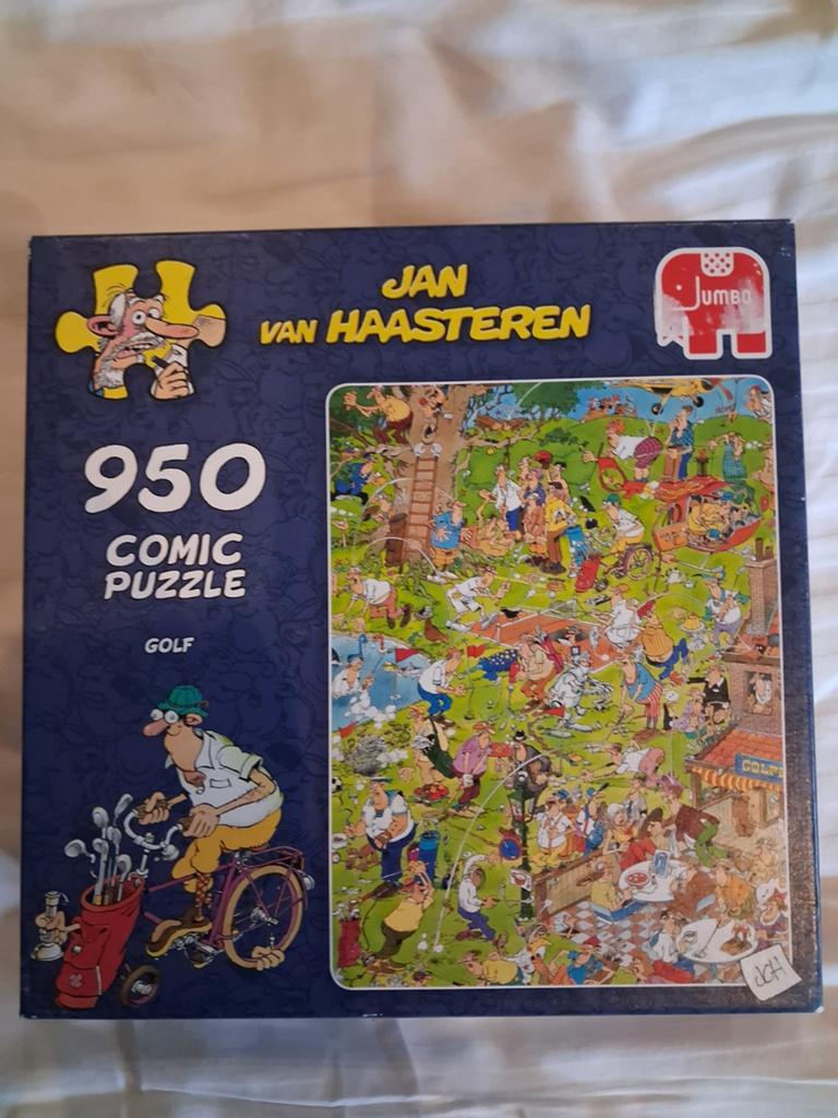 Jan van Haasteren puzzel golf, Ophalen of Verzenden, 500 t/m 1500 stukjes, Zo goed als nieuw, Legpuzzel