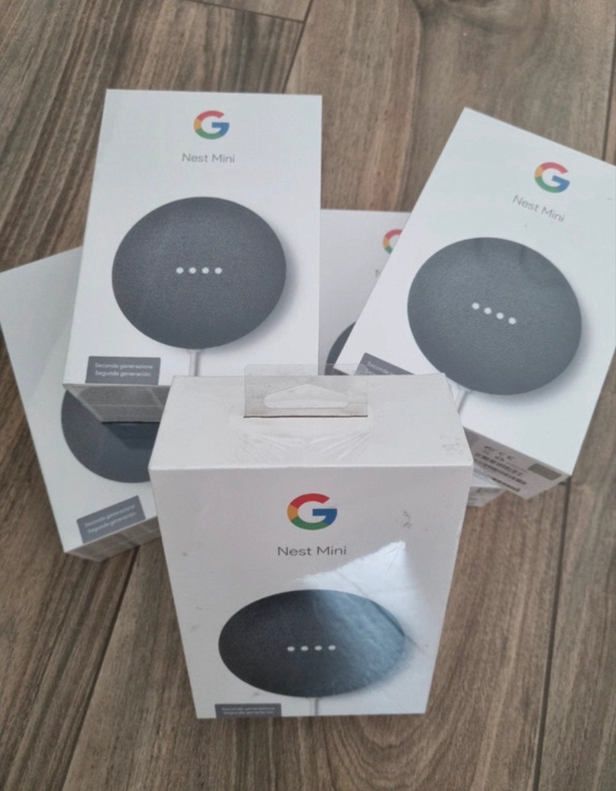 Google Nest Mini (2e generatie) - NIEUW NIET GEBRUIKT, Slimme speaker, Google, Nieuw, WiFi