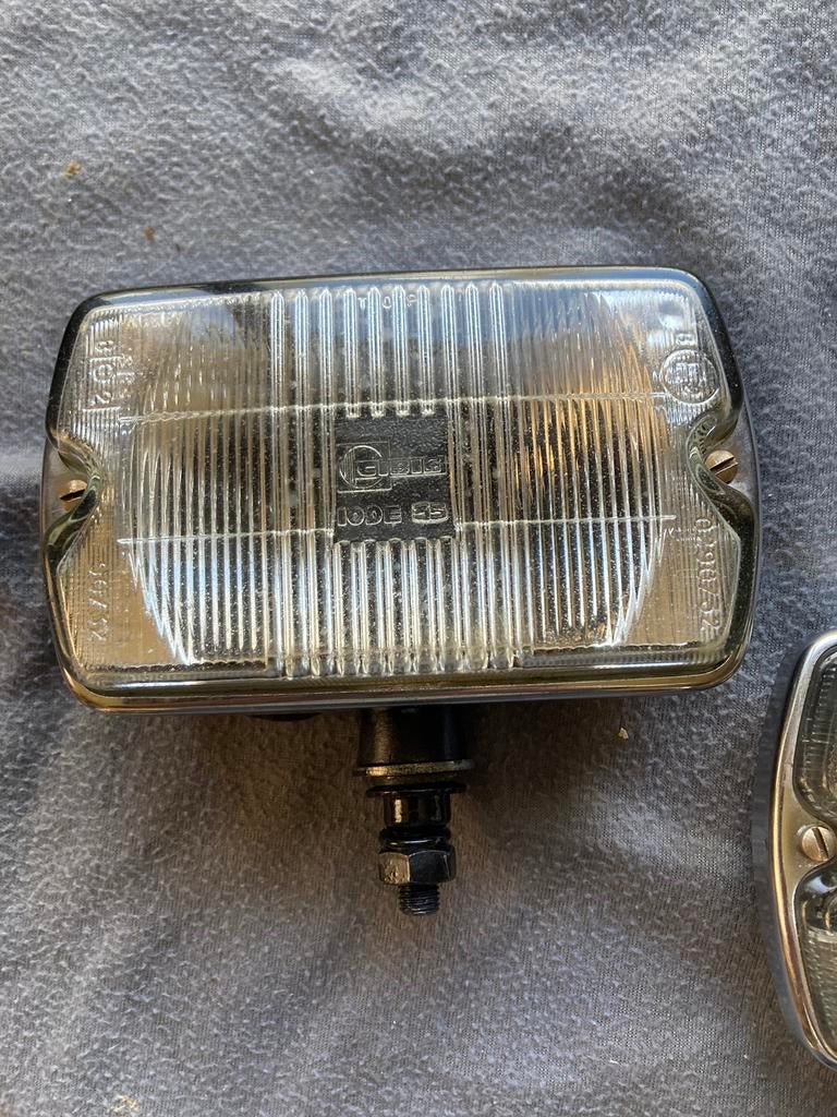 Oldtimer 2 Cibie witte mistlampen type 35, Ophalen of Verzenden, Gebruikt