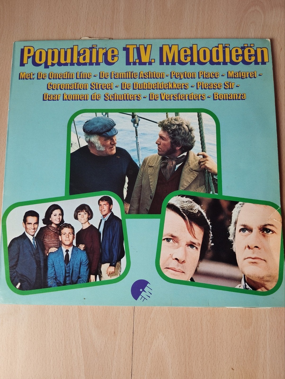 Populaire T.V. Melodieën - Vinyl LP geschikt voor pubquiz, Complilatie, Ophalen of Verzenden, Gebruikt, 12 inch