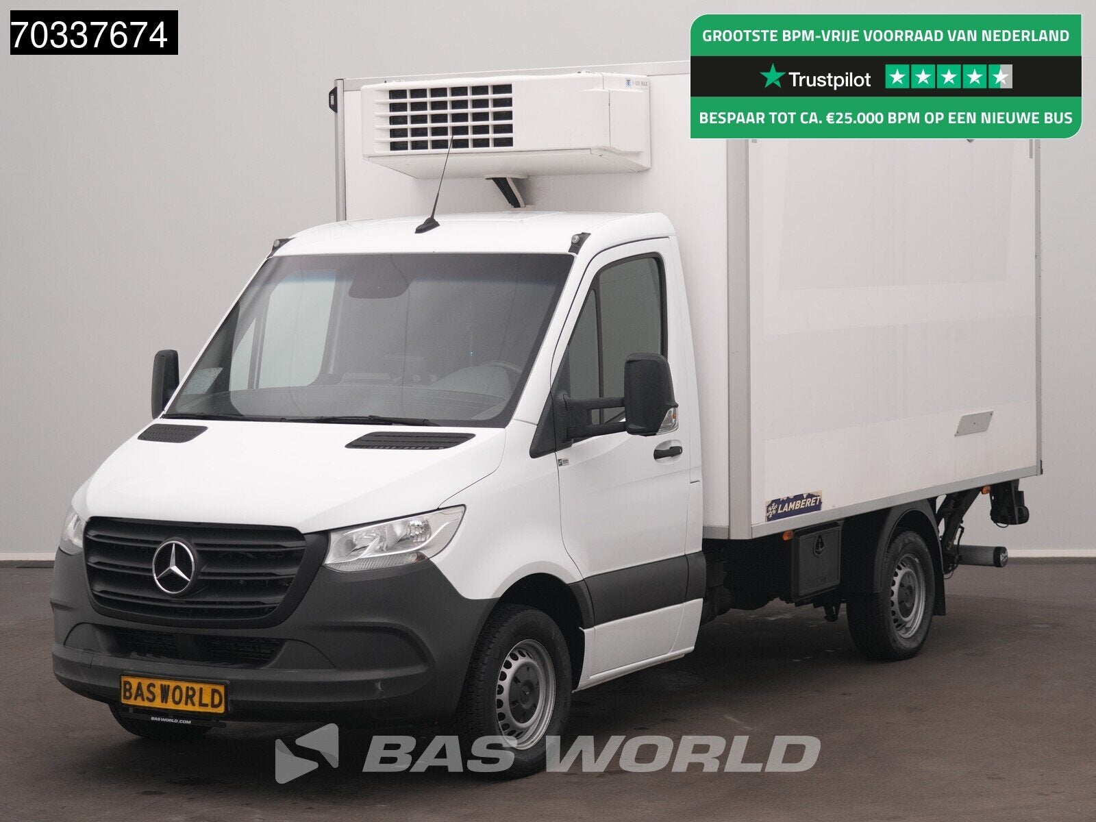 Mercedes Sprinter 316 CDI Automaat Koel/Vrieswagen Laadklep, Automaat, Stof, Gebruikt, Euro 6