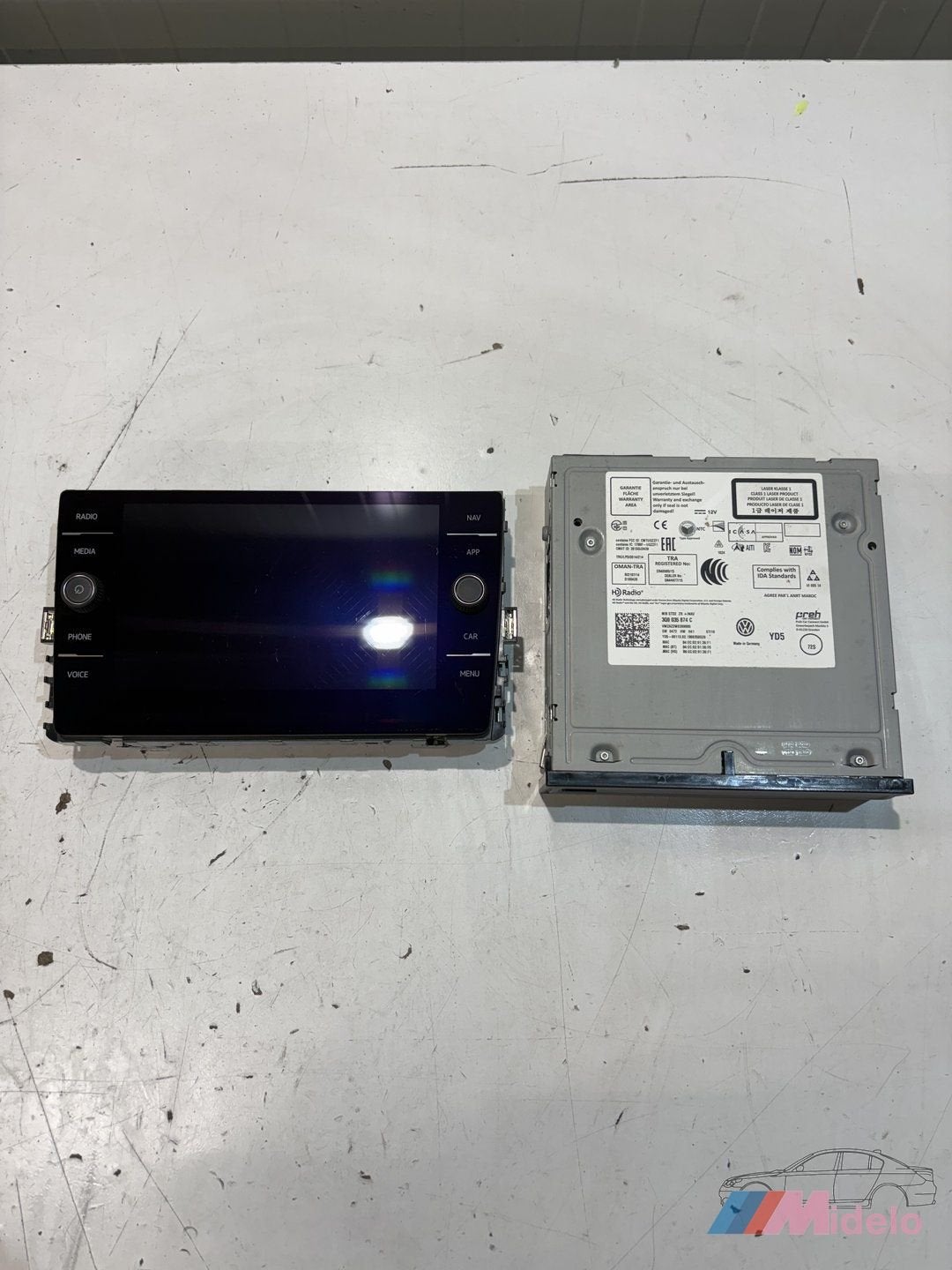 VW POLO 2G NAVIGATIE SYSTEEM 3Q0035874C 5G6919605B, Gebruikt, -, Volkswagen, -