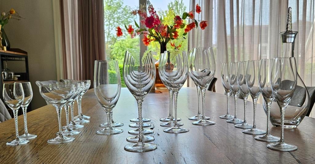 Kristalservies Ballerina van Schott Zwiesel, Huis en Inrichting, Ophalen, Glas, Overige stijlen