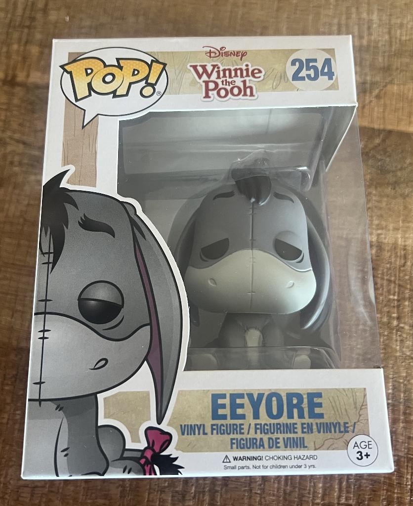 Funko pop disney Winnie the Pooh nr. 254 - Eeyore, Ophalen of Verzenden, Nieuw