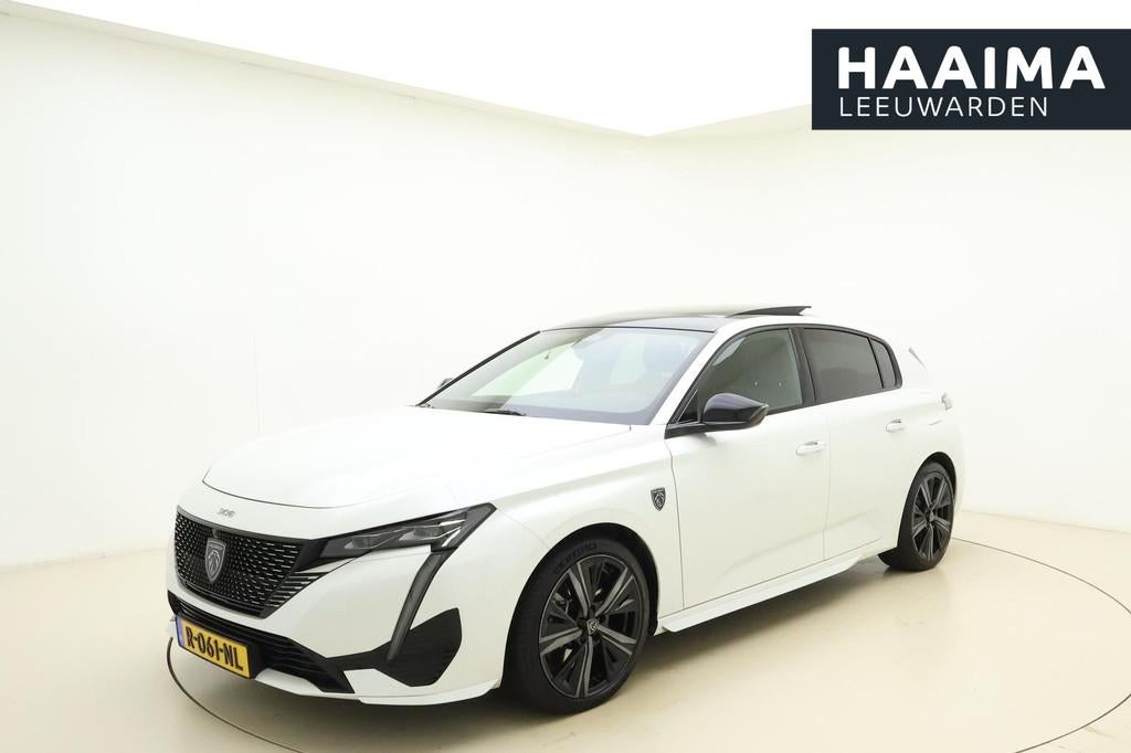 Peugeot 308 1.6 Plug-in Hybrid 225 GT Automaat | Navigatie |, Auto's, Peugeot, Euro 6, 4 cilinders, 150 min, Wit