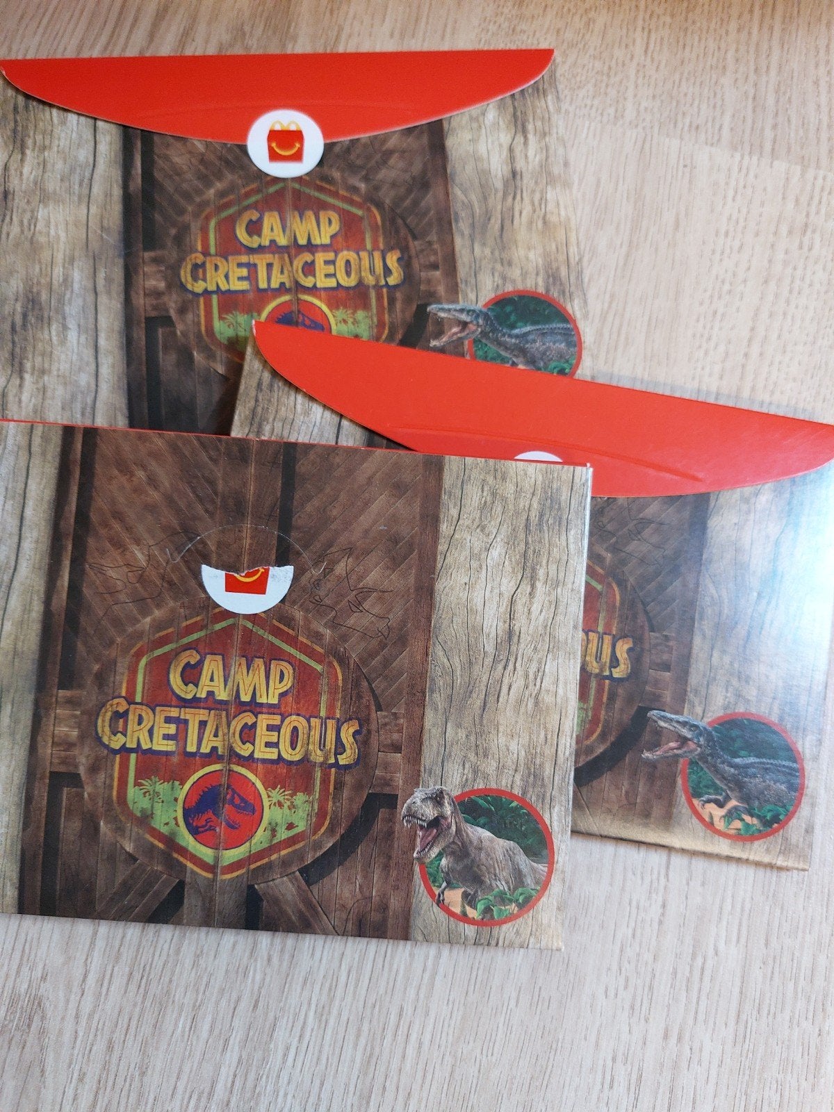 Jurassic park mcdonalds speeltjes, Ophalen of Verzenden