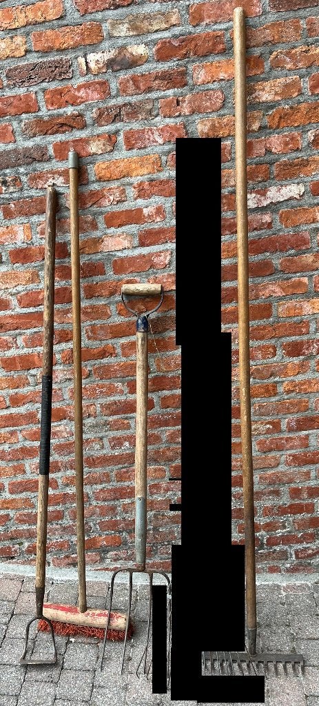 tuingereedschap - handgereedschap, Ophalen, Gebruikt, Hark