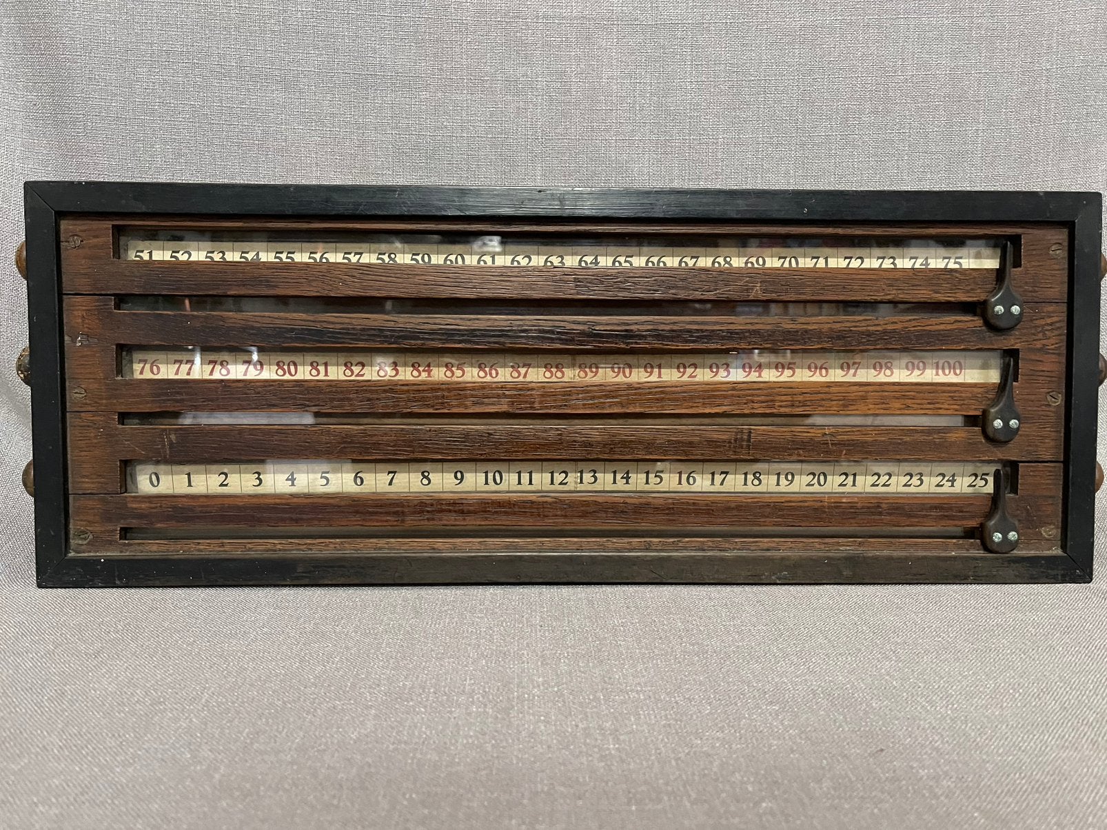 Biljart Punten Teller Antiek “ Zeldzaam Object “, Ophalen of Verzenden