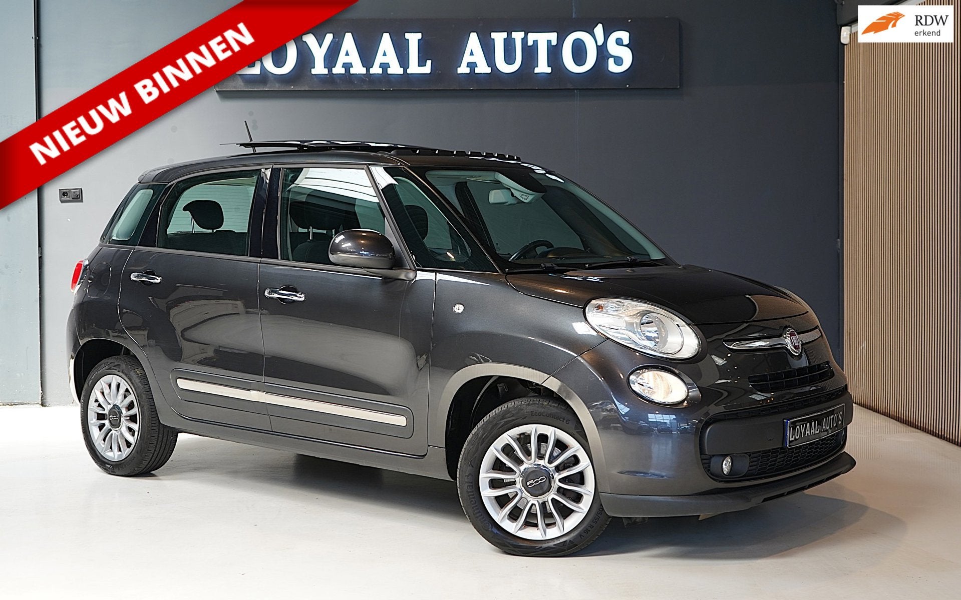 Fiat 500 L 0.9 TwinAir CNG Lounge | AIRCO | CRUISE | PANO |, Voorwielaandrijving, 86 pk, Gebruikt, Euro 6