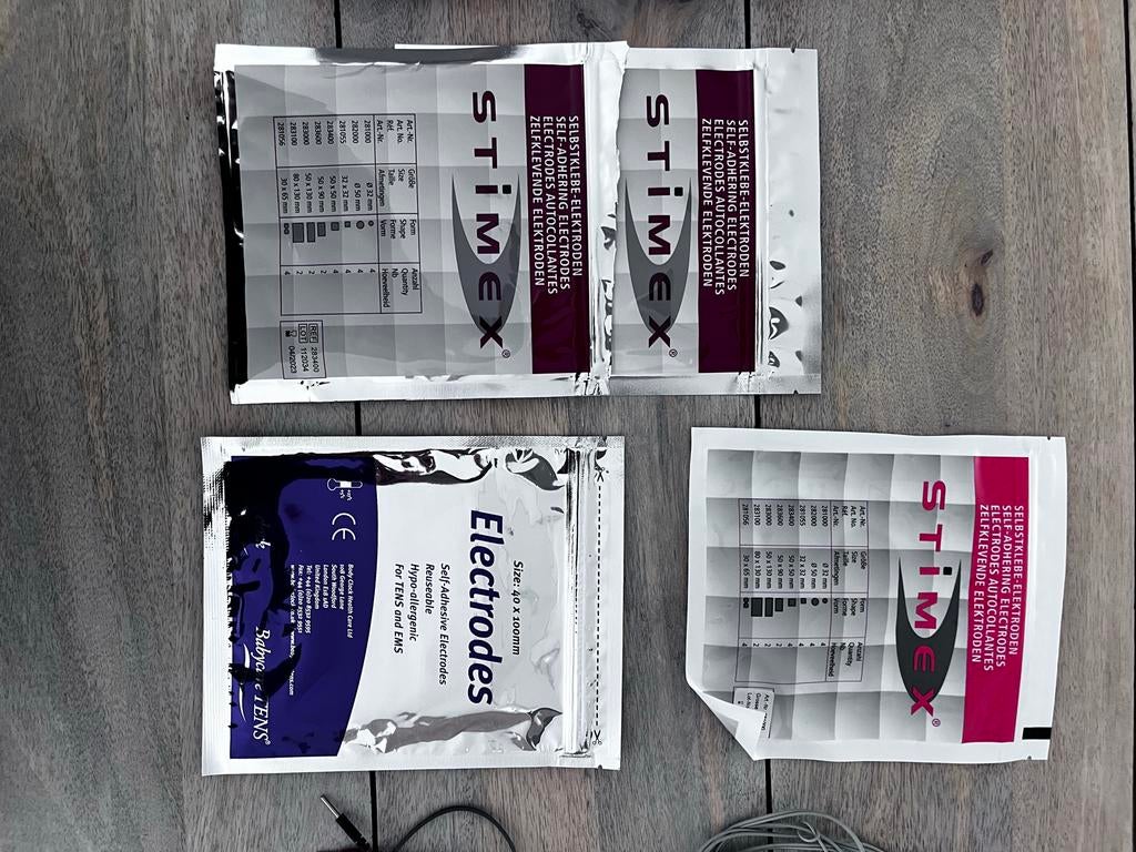 Cefar Femina TENS/EMS apparaat met 4 elektroden accessoires, Ophalen of Verzenden, Zo goed als nieuw, Overige typen