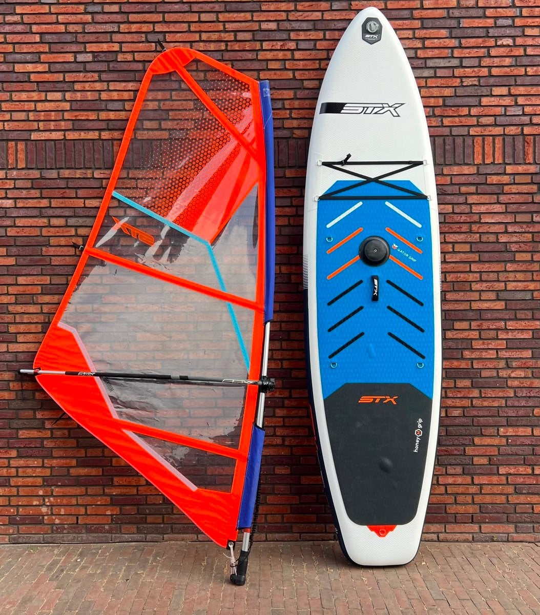 Windsurfset - Windsup met 2.0 Zeil, Ophalen, ., Overige typen, Zo goed als nieuw