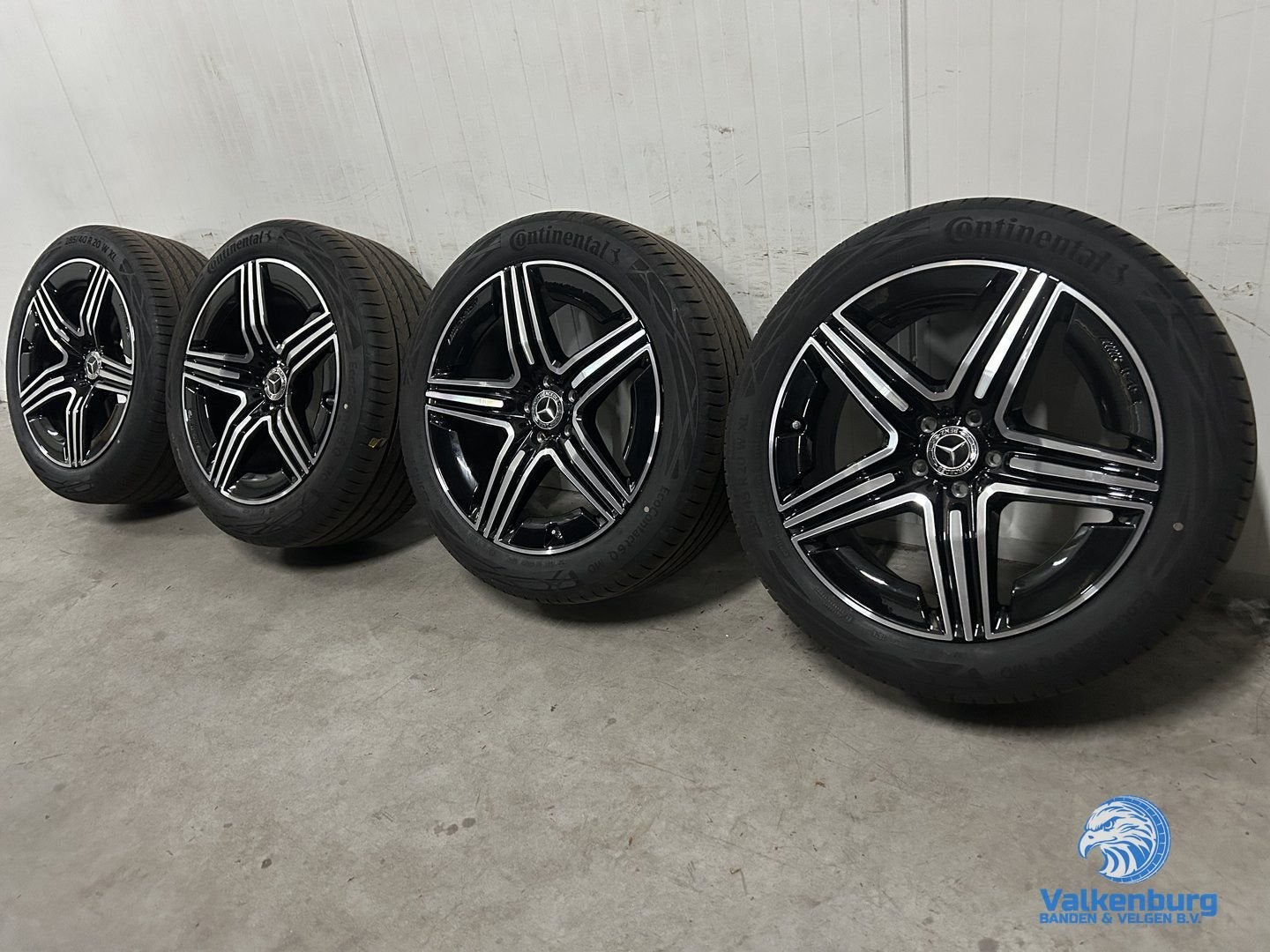 Nieuwe originele Mercedes GLC W254 X254 C254 20 inch zwarte, 255 mm, -, -, Banden en Velgen