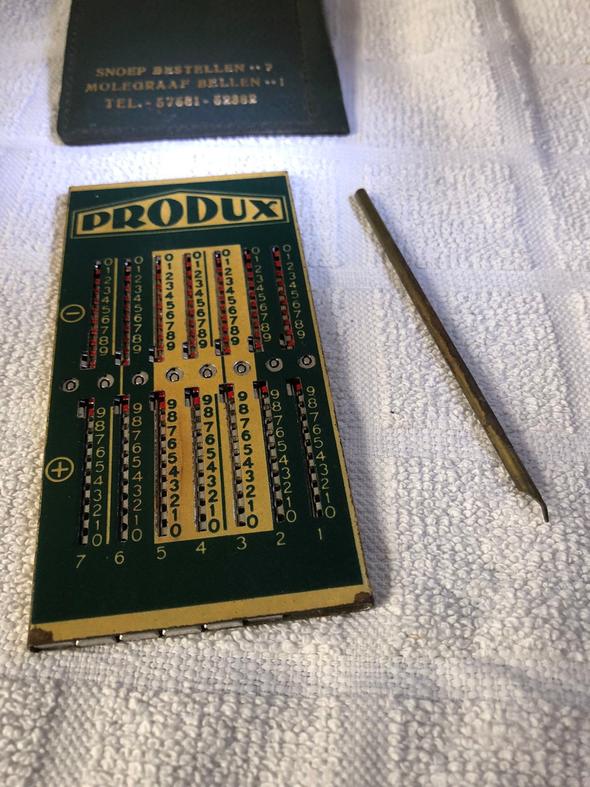 Optelmachine produx, Ophalen of Verzenden