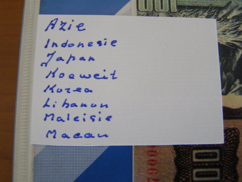 Album met munten uit Azie, Ophalen of Verzenden, Midden-Oosten, Losse munt