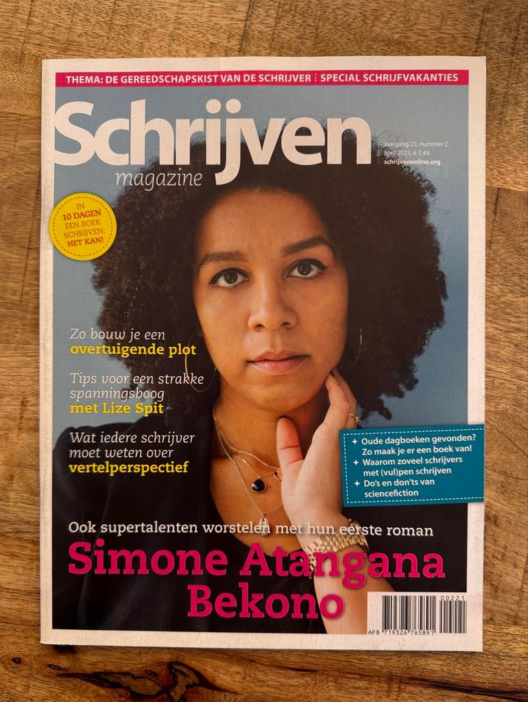 Schrijven Magazine - Jaargang 25, nummer 2 (april 2021), Boeken, Tijdschriften en Kranten, Ophalen of Verzenden, Zo goed als nieuw