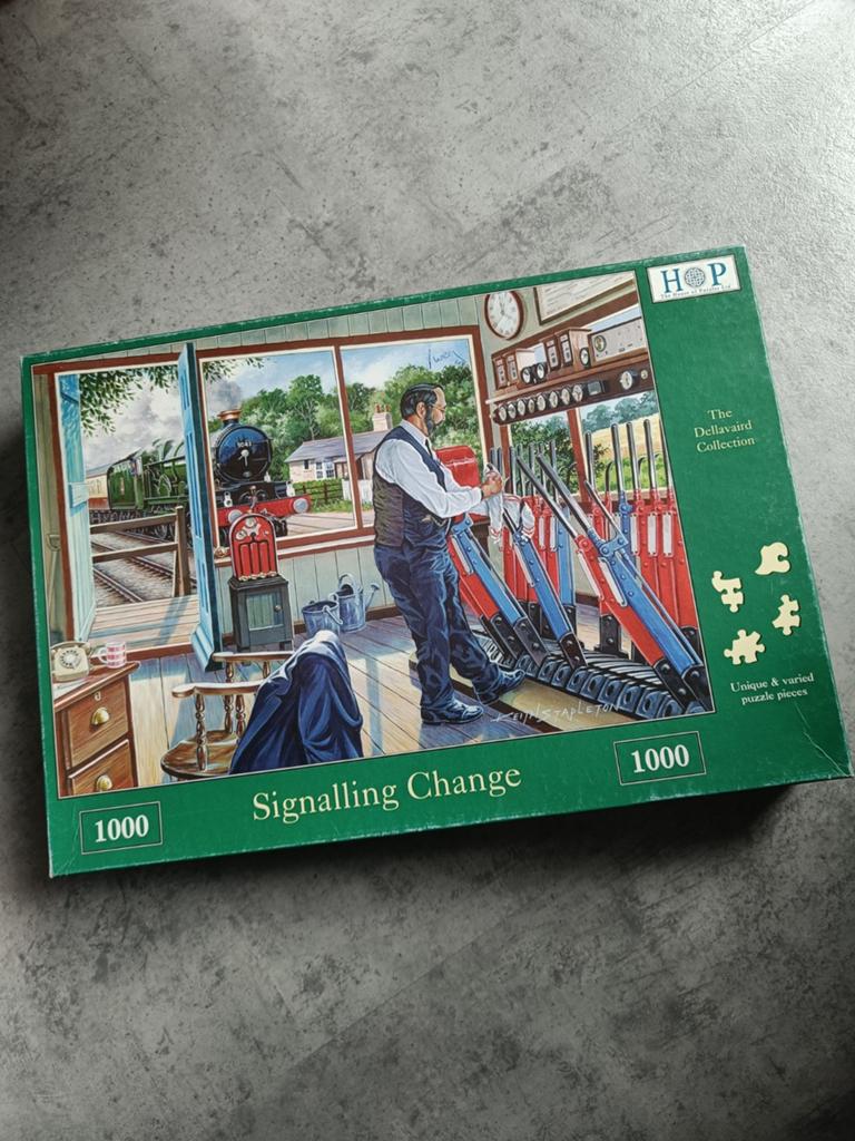 Hop puzzel Signalling Change 1000 stukjes, Hobby en Vrije tijd, Denksport en Puzzels, Ophalen of Verzenden, 500 t/m 1500 stukjes