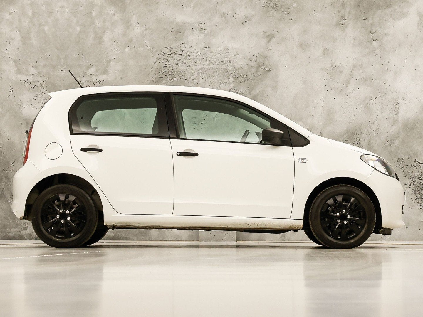 Skoda Citigo 1.0 Greentech Sport (5 DEURS, AIRCO, ELEK RAMEN, Auto's, Voorwielaandrijving, Stof, Gebruikt, Zwart