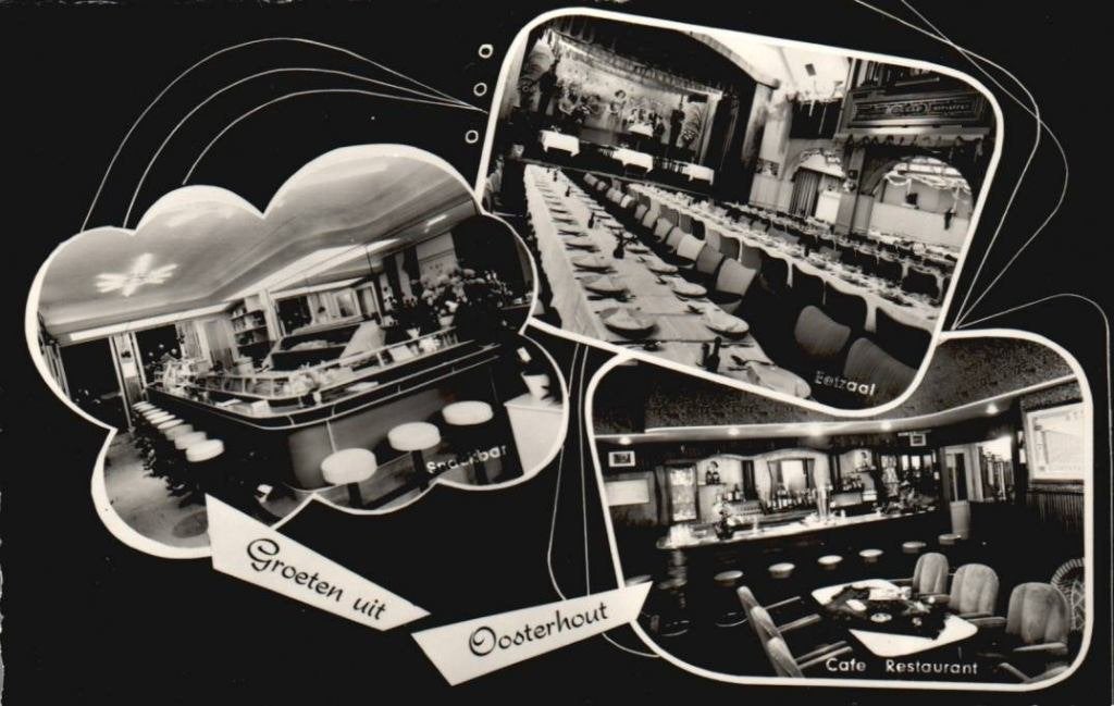 Oosterhout Groeten uit Hotel Café Rest. De Kannonier 1962, Ophalen, 1940 tot 1960, Ongelopen, Noord-Brabant