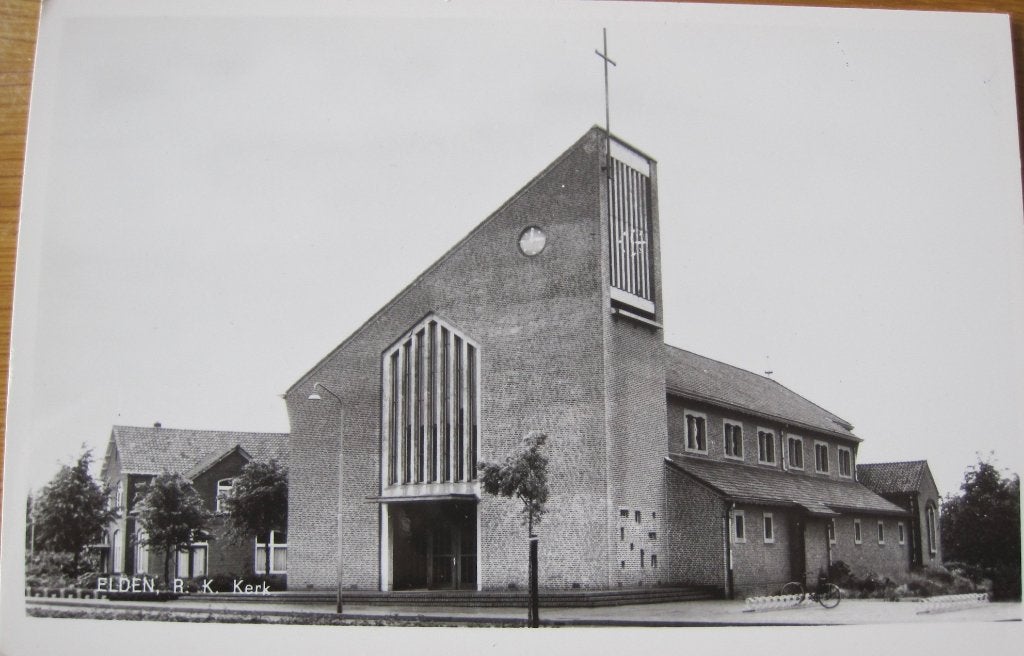 Rooms katholieke kerk in Elden - Gelderland - nieuw, Verzamelen, Verzenden, 1960 tot 1980, Ongelopen, Gelderland