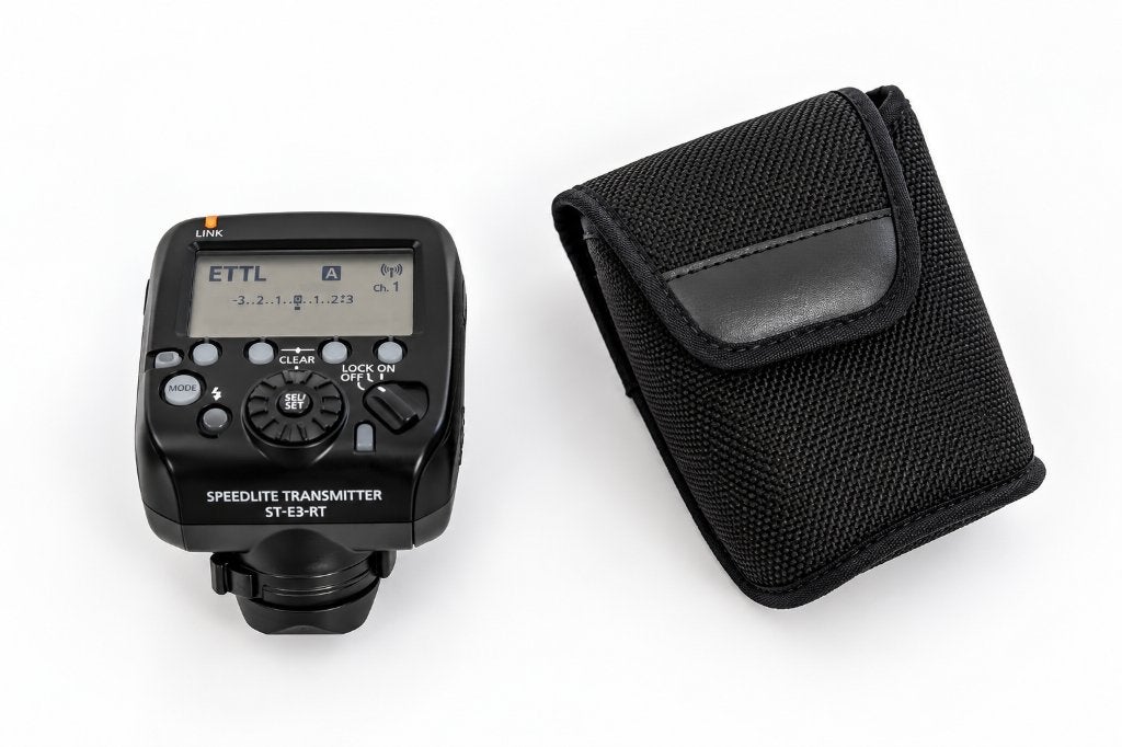 Canon Speedlite Transmitter ST-E3-RT + hoes, Canon, Canon, Externe flitser, Ophalen of Verzenden