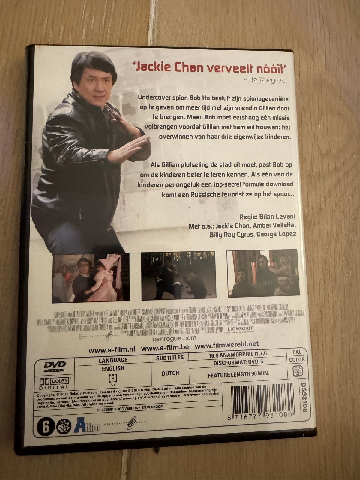 The Spy Next Door - Jackie Chan DVD, Vanaf 6 jaar, Ophalen of Verzenden, Gebruikt