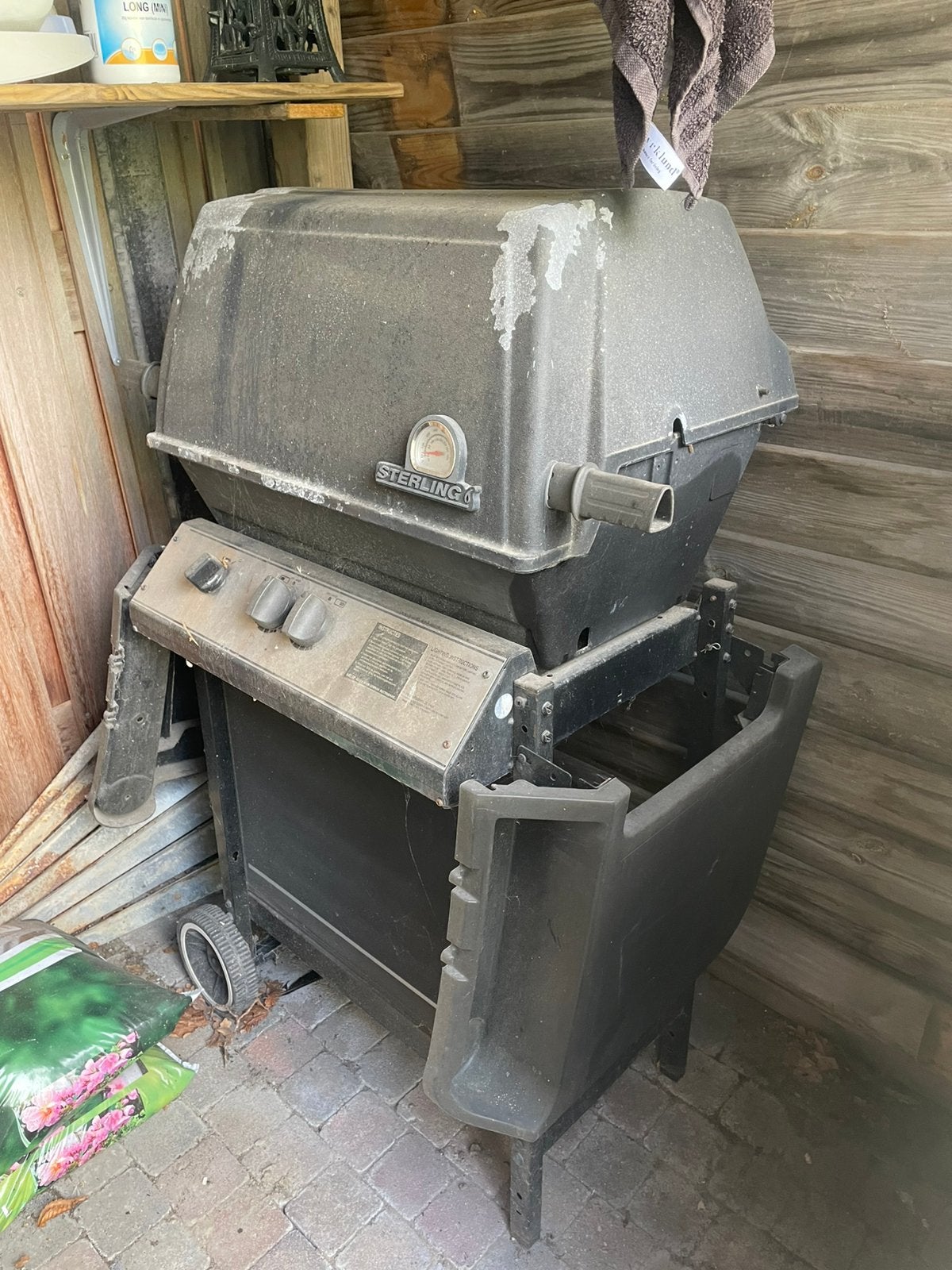 GRATIS gas BBQ, Ophalen, Gebruikt