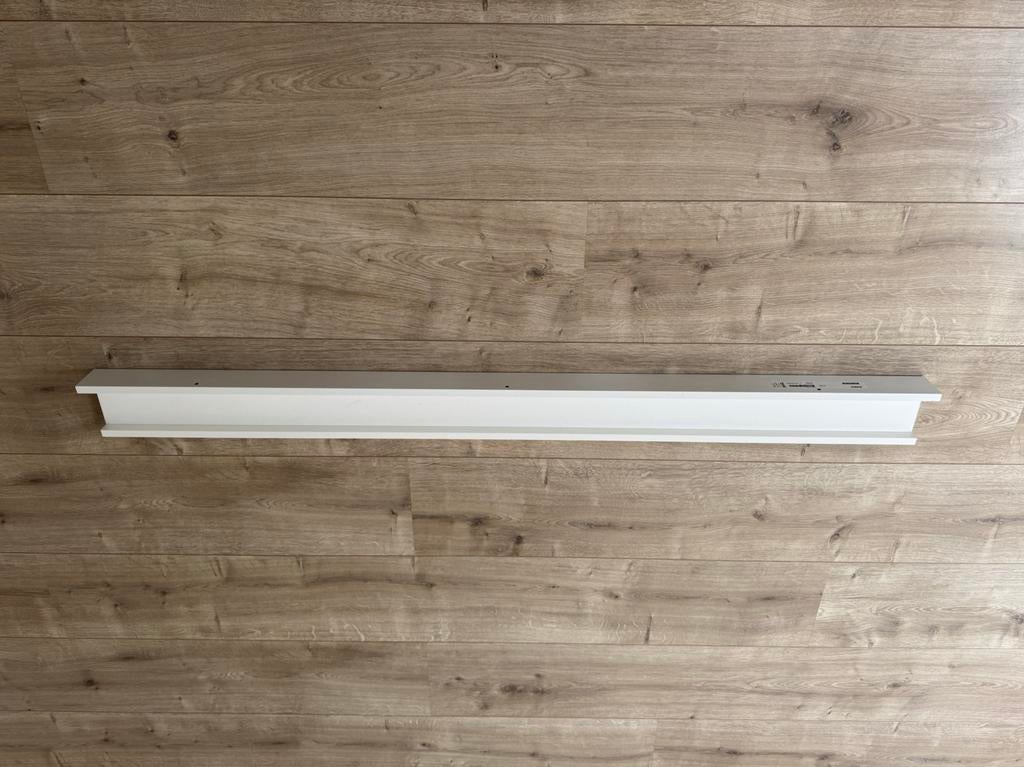 Nieuw IKEA RIBBA fotolijstplank wandplank Wit 115 cm, Ophalen, Zo goed als nieuw